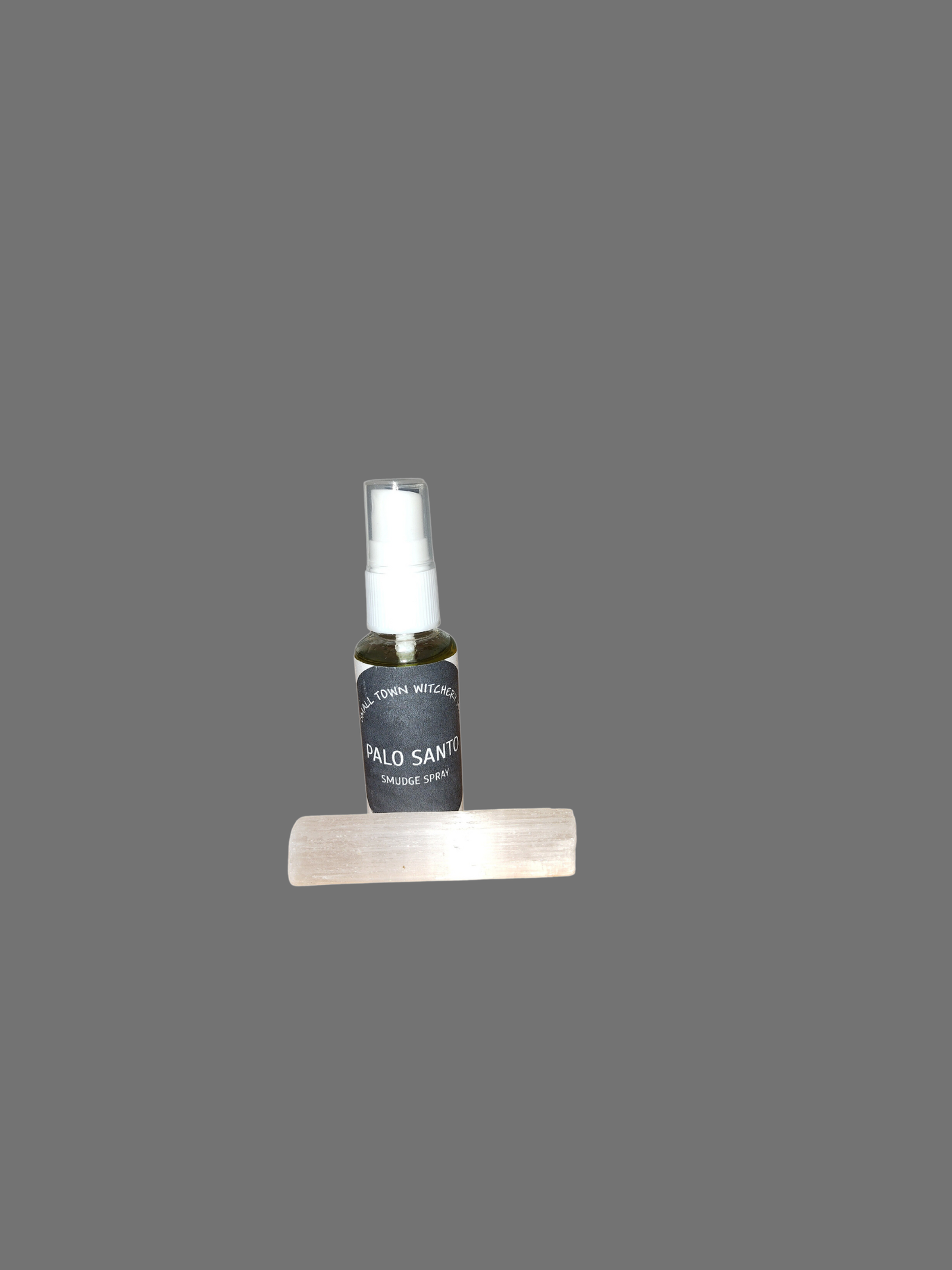 (image for) PALO SANTO SMUDGE SPRAY & SELENITE STICK